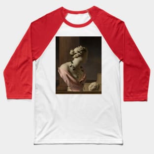 Trompe l'Oeil with a Bust of Venus by Caesar van Everdingen Baseball T-Shirt